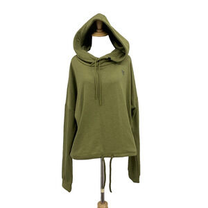 Hayabusa Fight Hoodie Womens XL Extra Large Sweet Pea Cozy Fleece Lined Pullover
